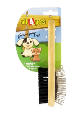 All4pets Double Side Pin Grooming Brush Small